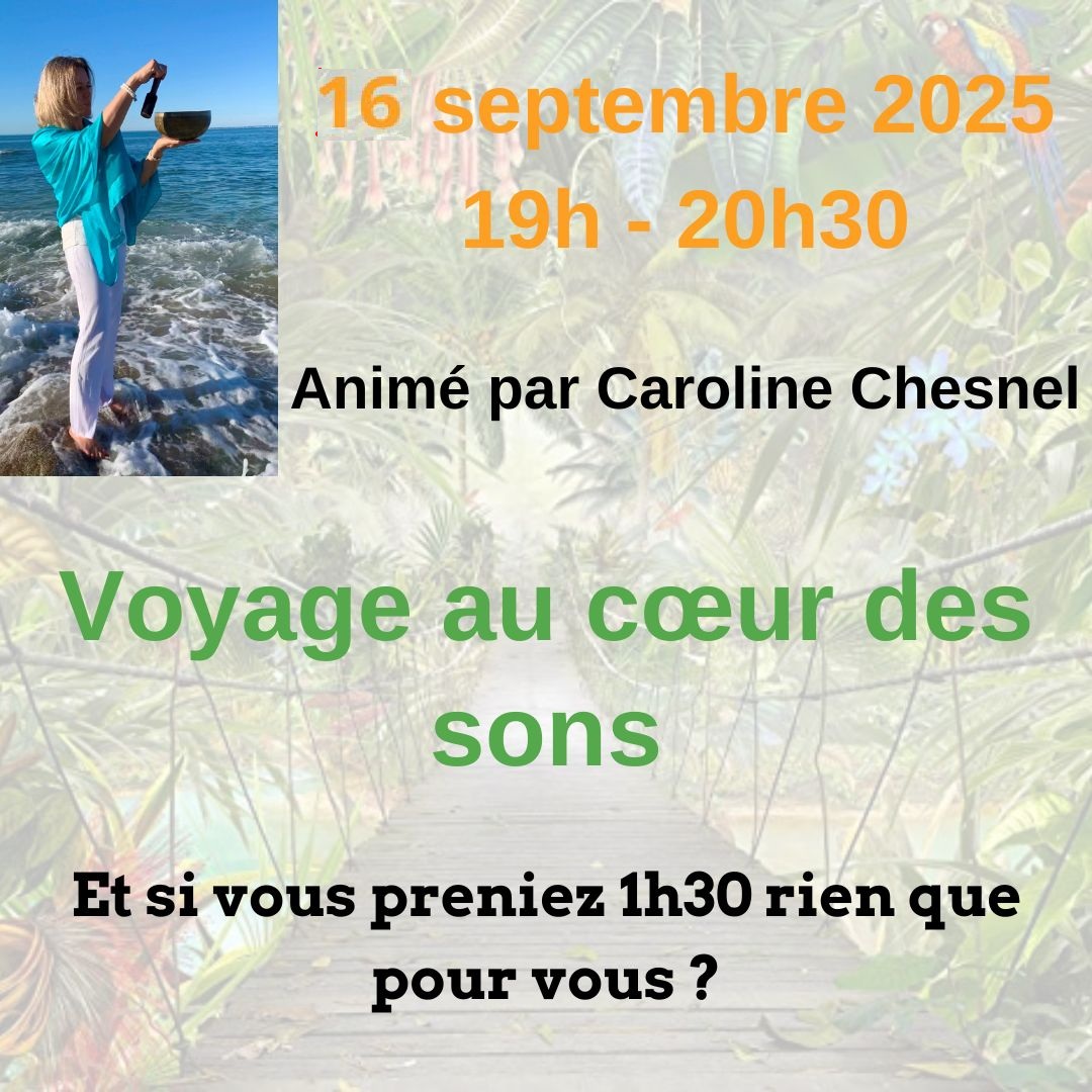 Atelier Voyage Sonore le 16 septembre 2025