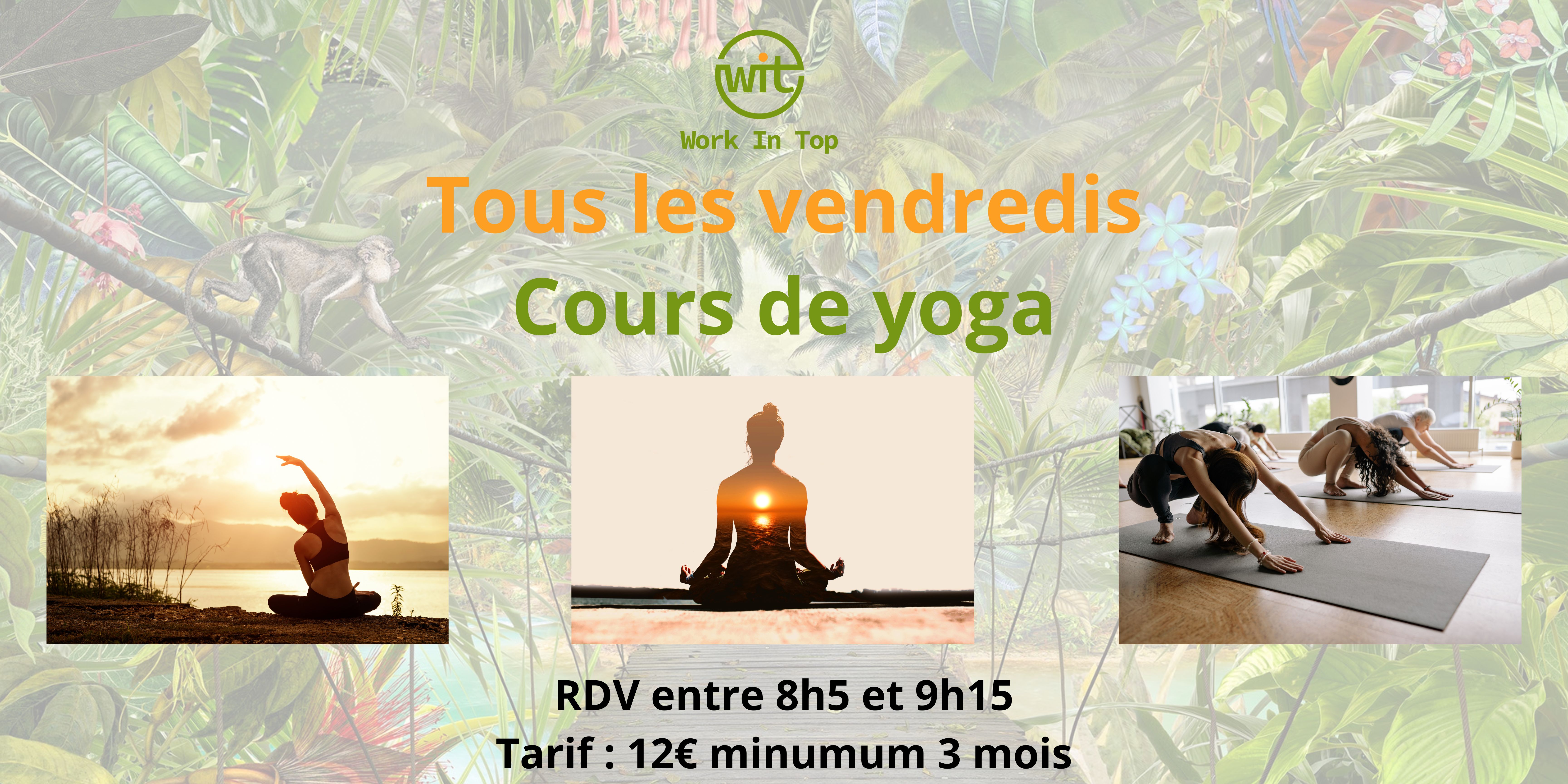 Cours de yoga